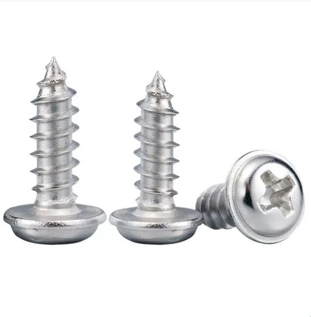 Stainless Steel Truss Head Self Tapping Screws Blue Zinc Plated suppliers