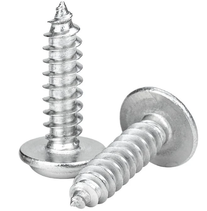 Stainless Steel Truss Head Self Tapping Screws Blue Zinc Plated factory